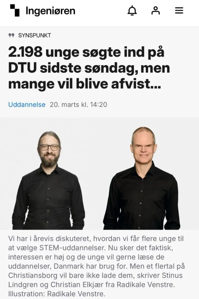 Flere ingeniører ikke færre!